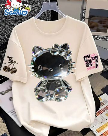 T-Shirt Hello Kitty donna taglia M nuova