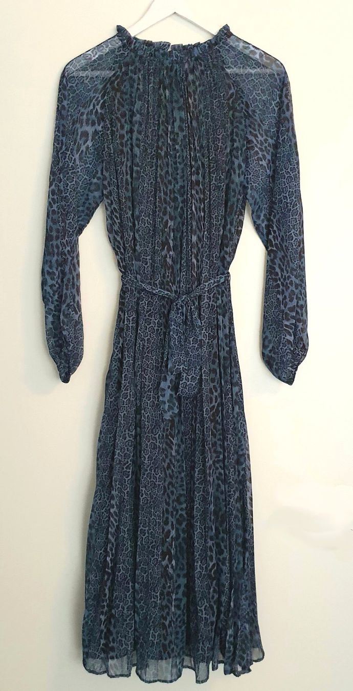 Vestiti: Warehouse Leo Print Plisiertes Midikleid – Nuovo e nell'imballaggio originale da Weiach venduto da sim_8s27 1