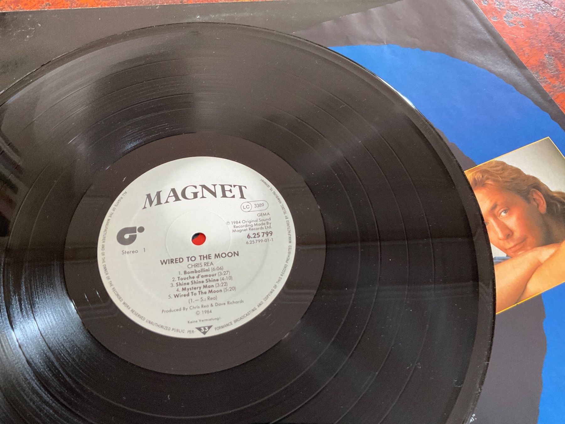 Dischi in vinile: Chris Rea Wired to the moon LP – Usato da Delémont venduto da vinylfreak01 2