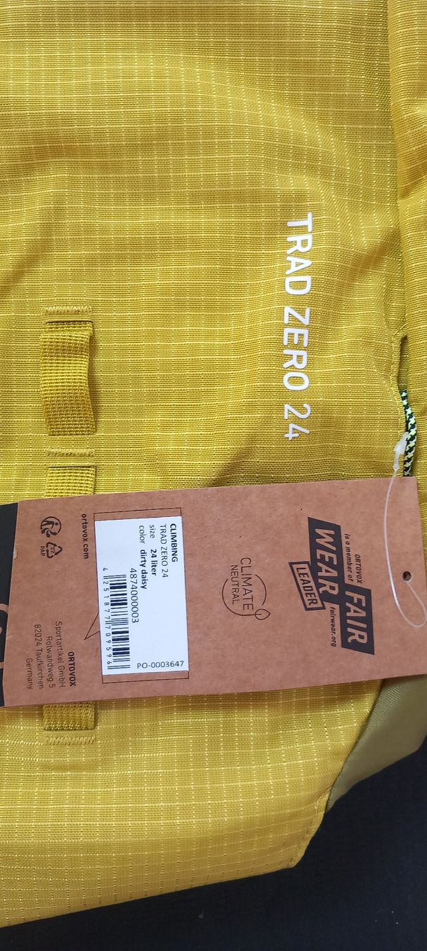 Ortovox Zaini: ORTOVOX Climbing TRAD ZERO 24 - NEU – Nuovo e nell'imballaggio originale da Buttikon SZ venduto da MH1976 5