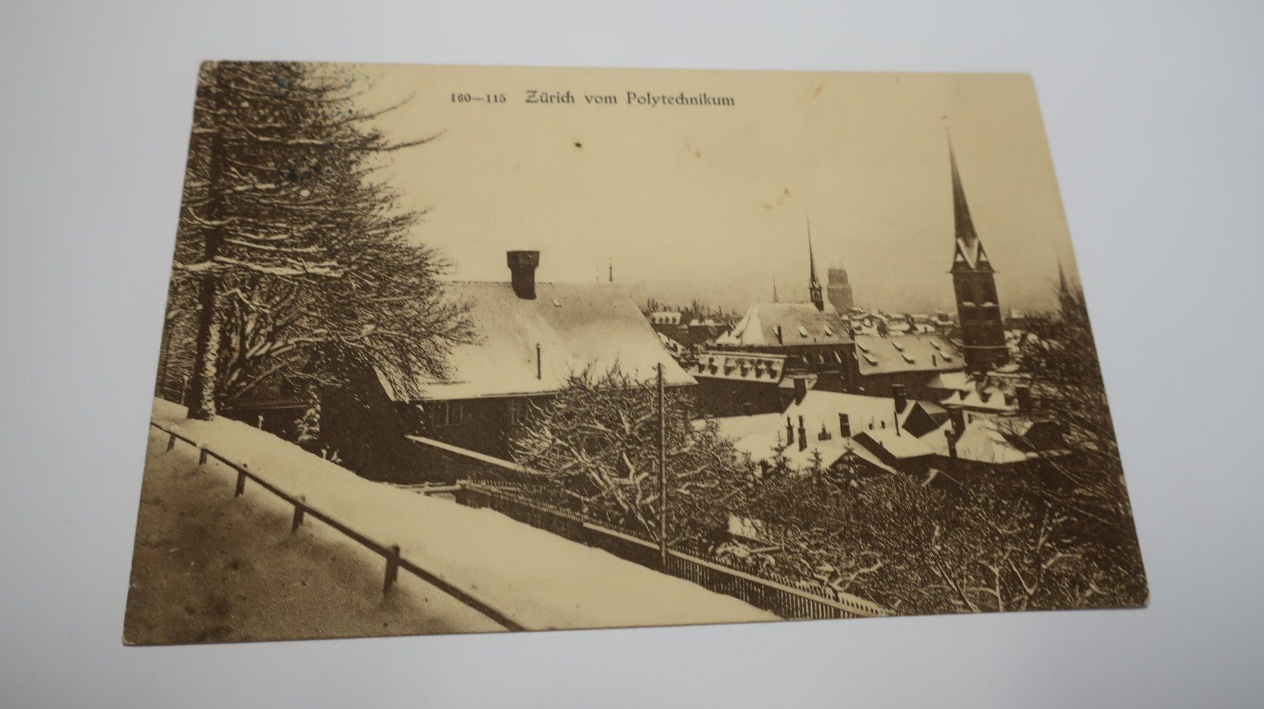 Cartes postales: Zürich vom Polytechnikum  1914 – D'occasion à Cormoret par Pascalll2001 1