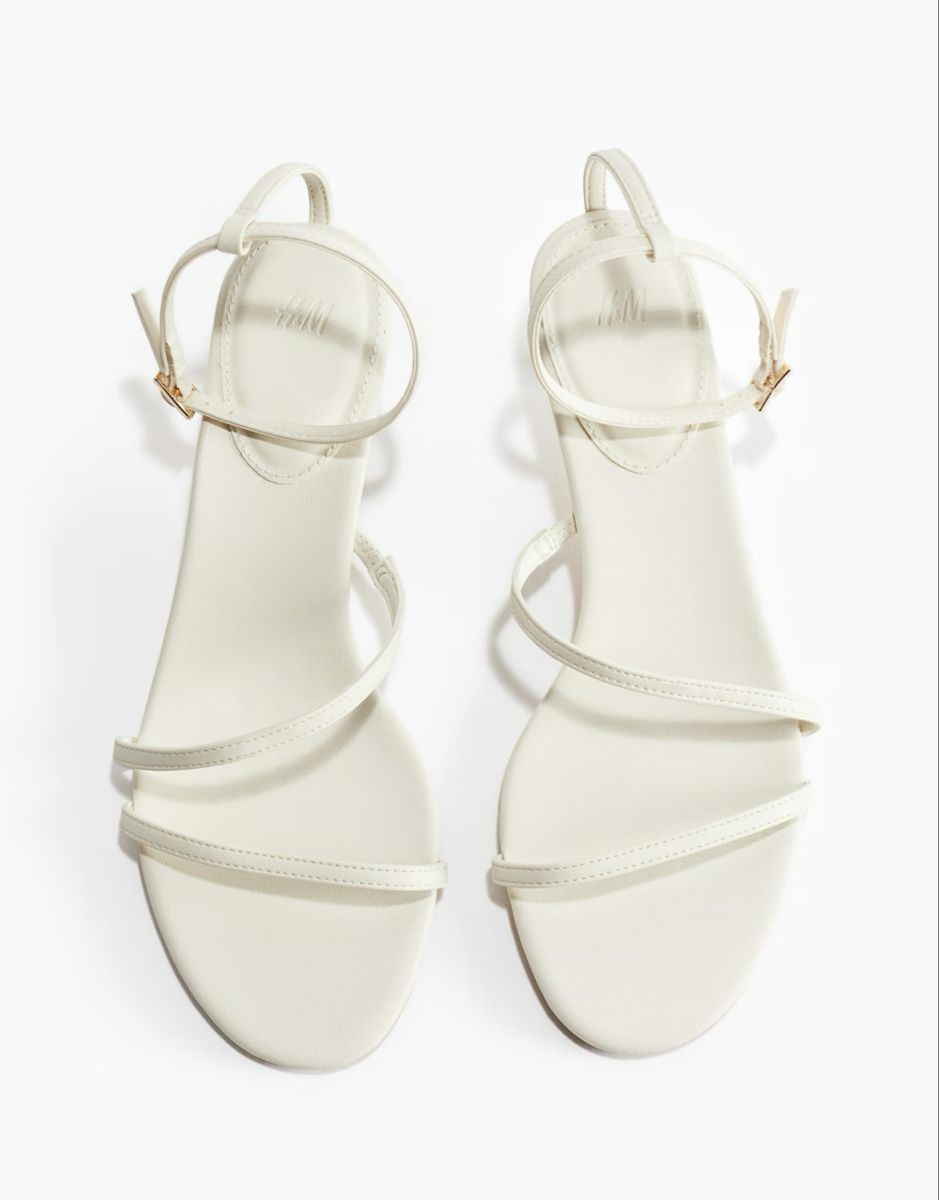 H&M Damenschuhe: Talon blanches H&M, taille 40 – Neu (gemäss Beschreibung) aus Lausanne von mae_dj7r