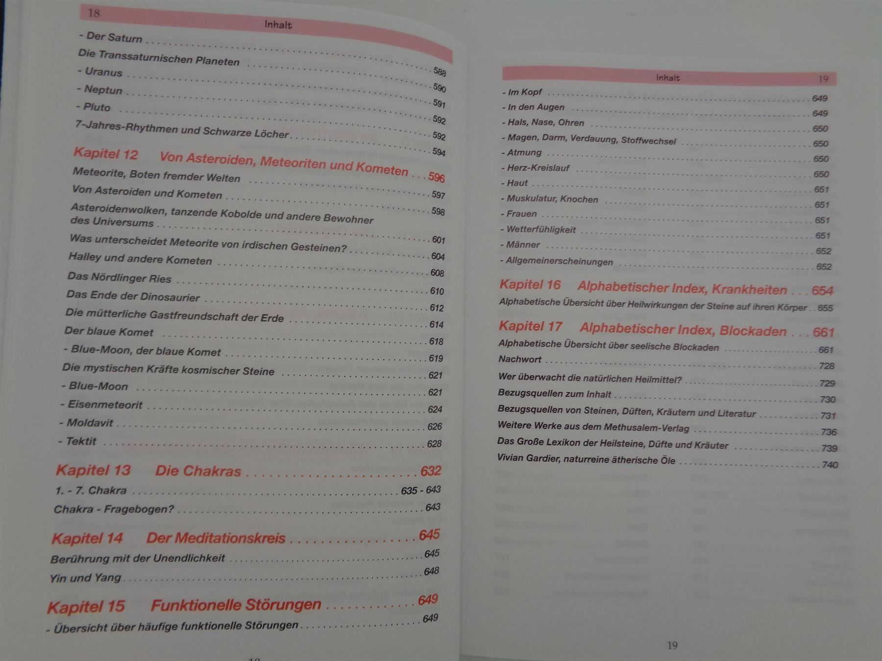Livres: Kristalle, Mond & Sterne - Methusalem – D'occasion à Chur par omonia 8