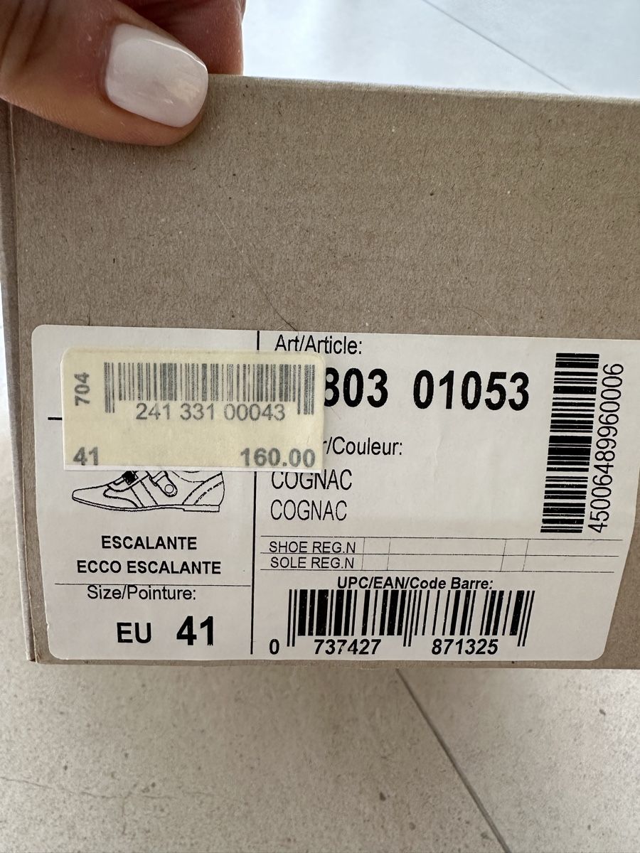 Ecco Scarpe da donna: ECCO Sneakers aus Leder Gr. 41 – Usato da Zug venduto da kow_6xr6 3
