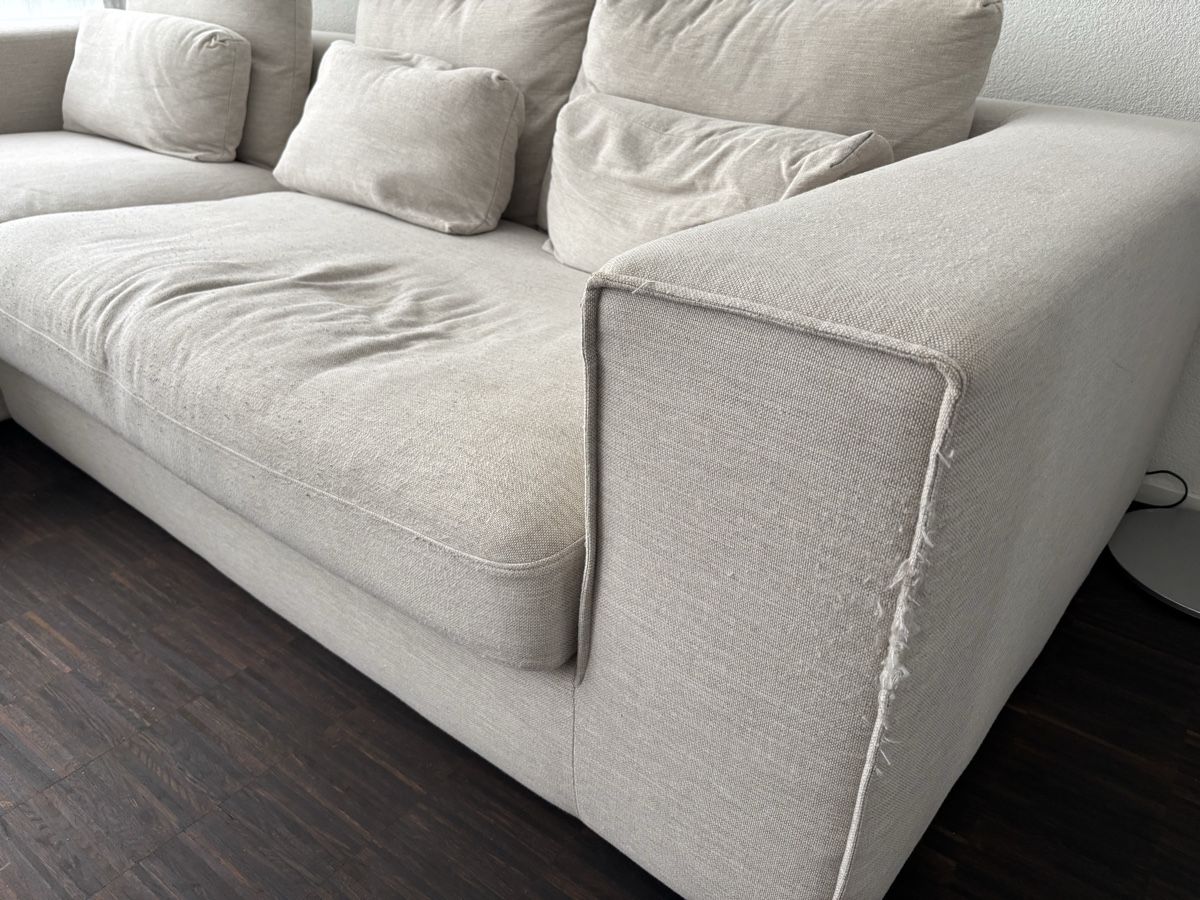 Divani: Interio Ecksofa hellbeige  – Usato da Felben-Wellhausen venduto da LFPalles 1
