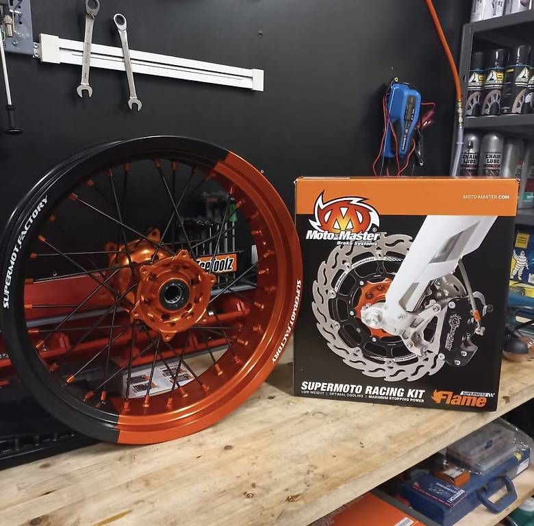 Felgen: Jantes Supermotard sur mesure toute marque – Gebraucht aus Cournillens von MotoRepaire 1