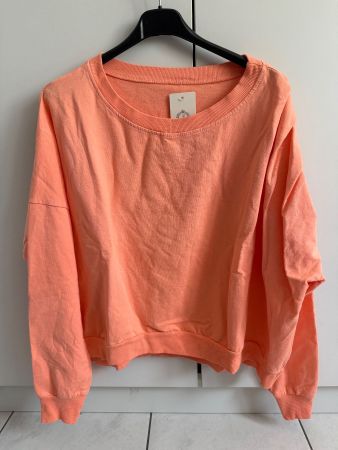 Oversize Sweater Pulli helles Orange - Gr. 36/38/40