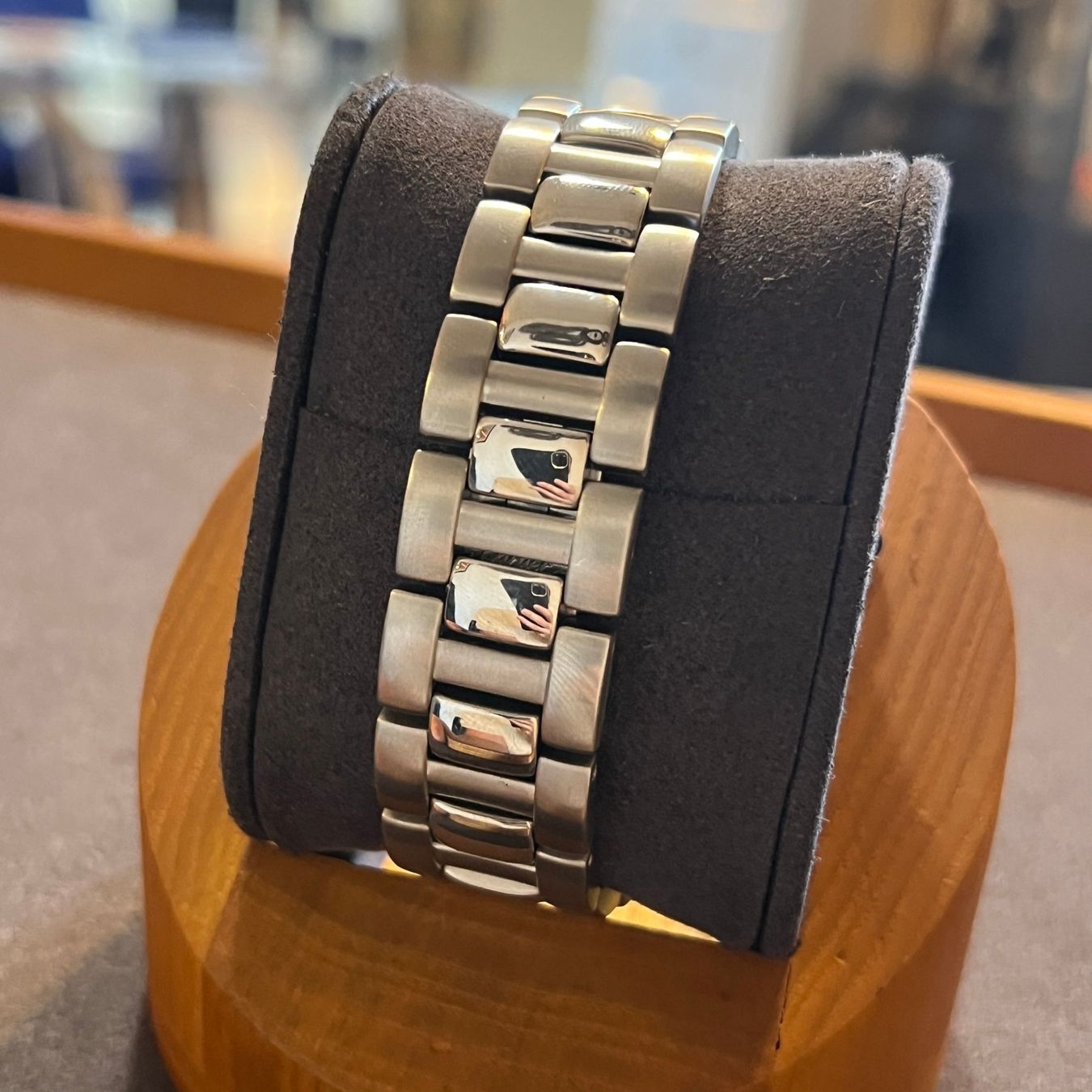 Cartier Montres: Cartier Pasha Automatic 38mm Silver Dial W31059H3 – D'occasion à Carouge GE par Watchaser 5