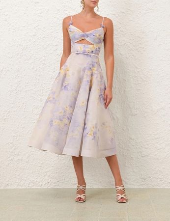 Zimmermann Silk Blend Midi Dress[RP $1700]