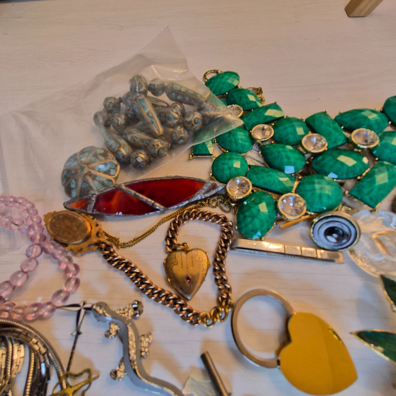 Altri gioielli: Lot Bastel und Modeschmuck - 33 – Usato da Zürich venduto da dia_65d6 8