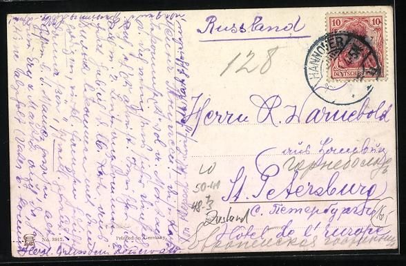 Cartoline postali: Dackel in Kleidung schreit in ein Grammo – Usato da Berlin venduto da bartko-reher 1