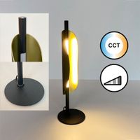 LED Tischleuchte, Schwarz, 51 cm Höhe