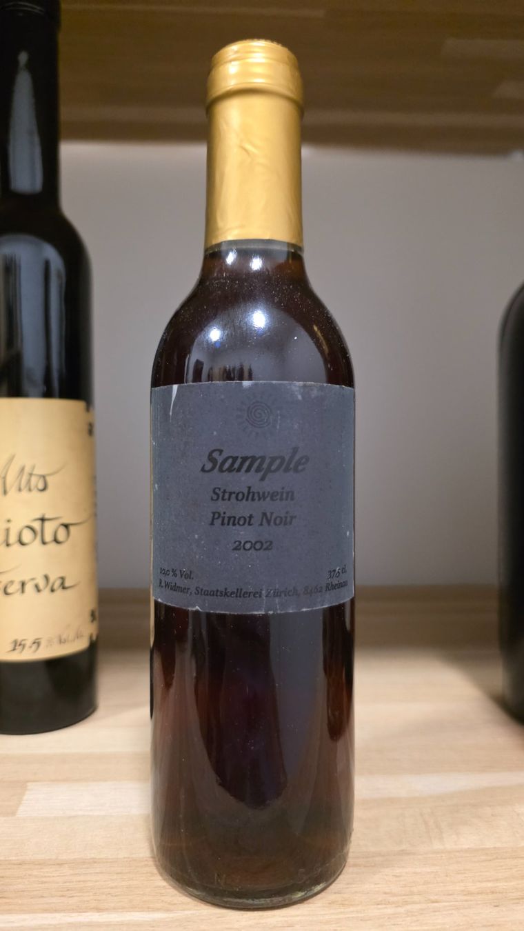 Wein: Sample Strohwein R. Widmer 2002 - 37.5cl – Neu und originalverpackt aus Steinmaur von Mediascan