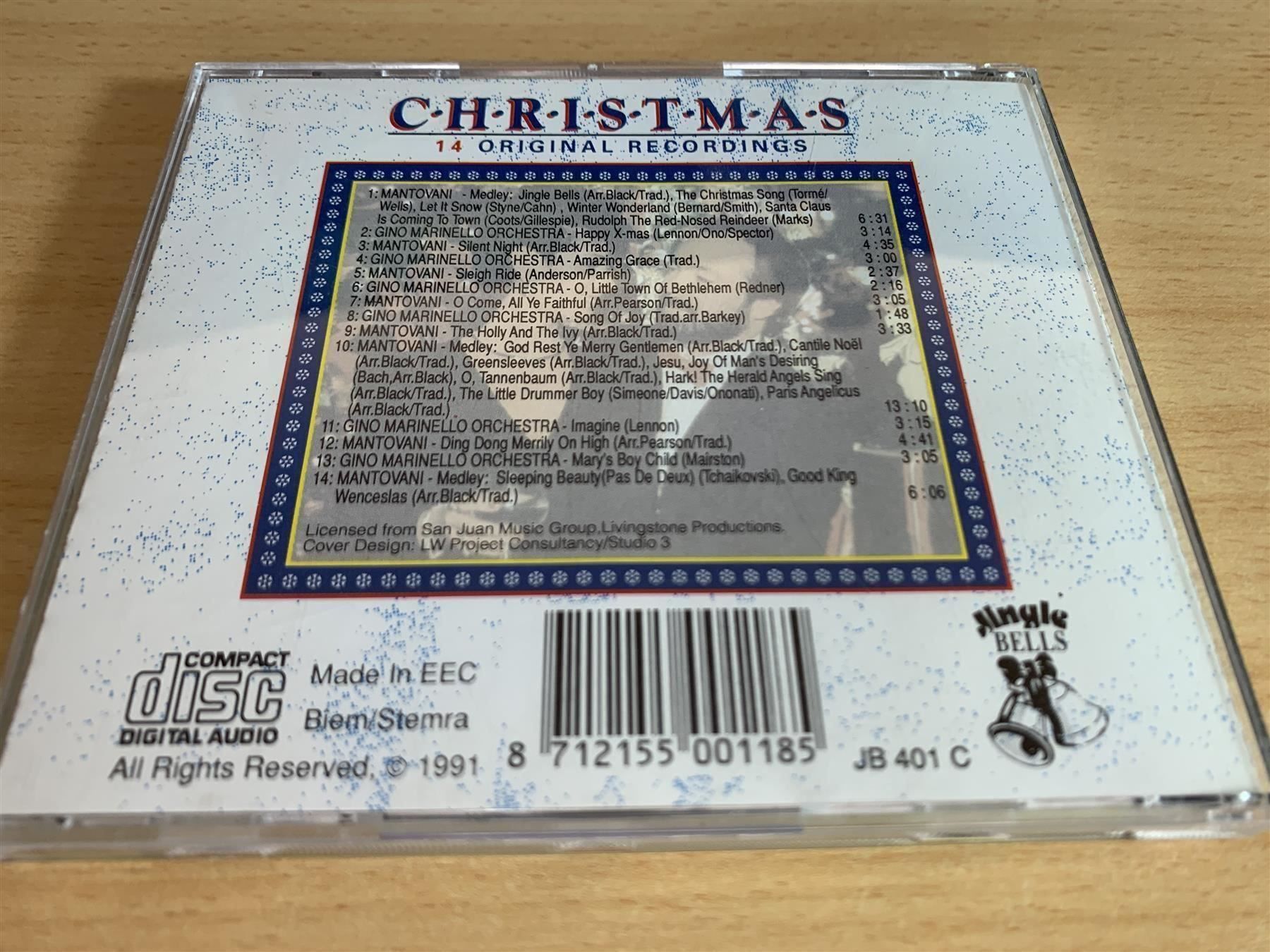 CD: Christmas - 14 Original Recordings – Usato da Rikon im Tösstal venduto da Alpenmutz 1
