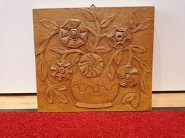 Holz Bild von O.Hurter CH 1940