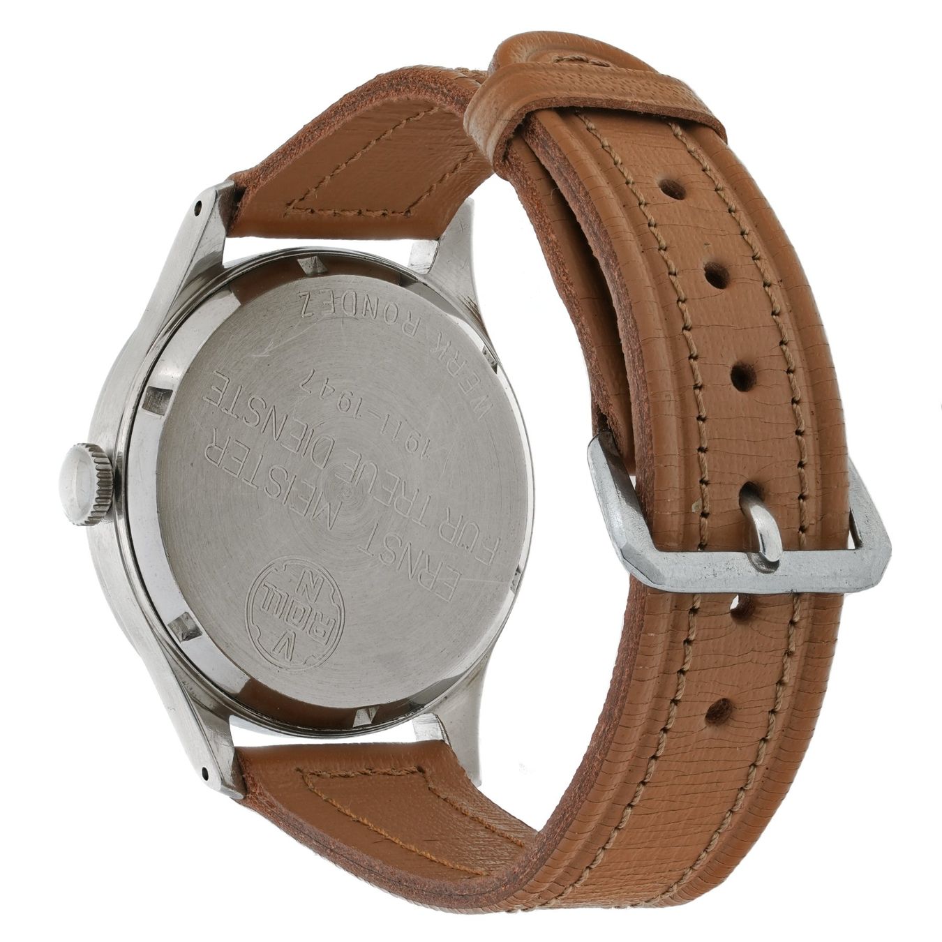 Eterna Orologi: Jumbo ETERNA Ref. 106 DT, Cal. 852, Radium Dial, Box & Tag – Usato da Vésenaz venduto da Grailium 6