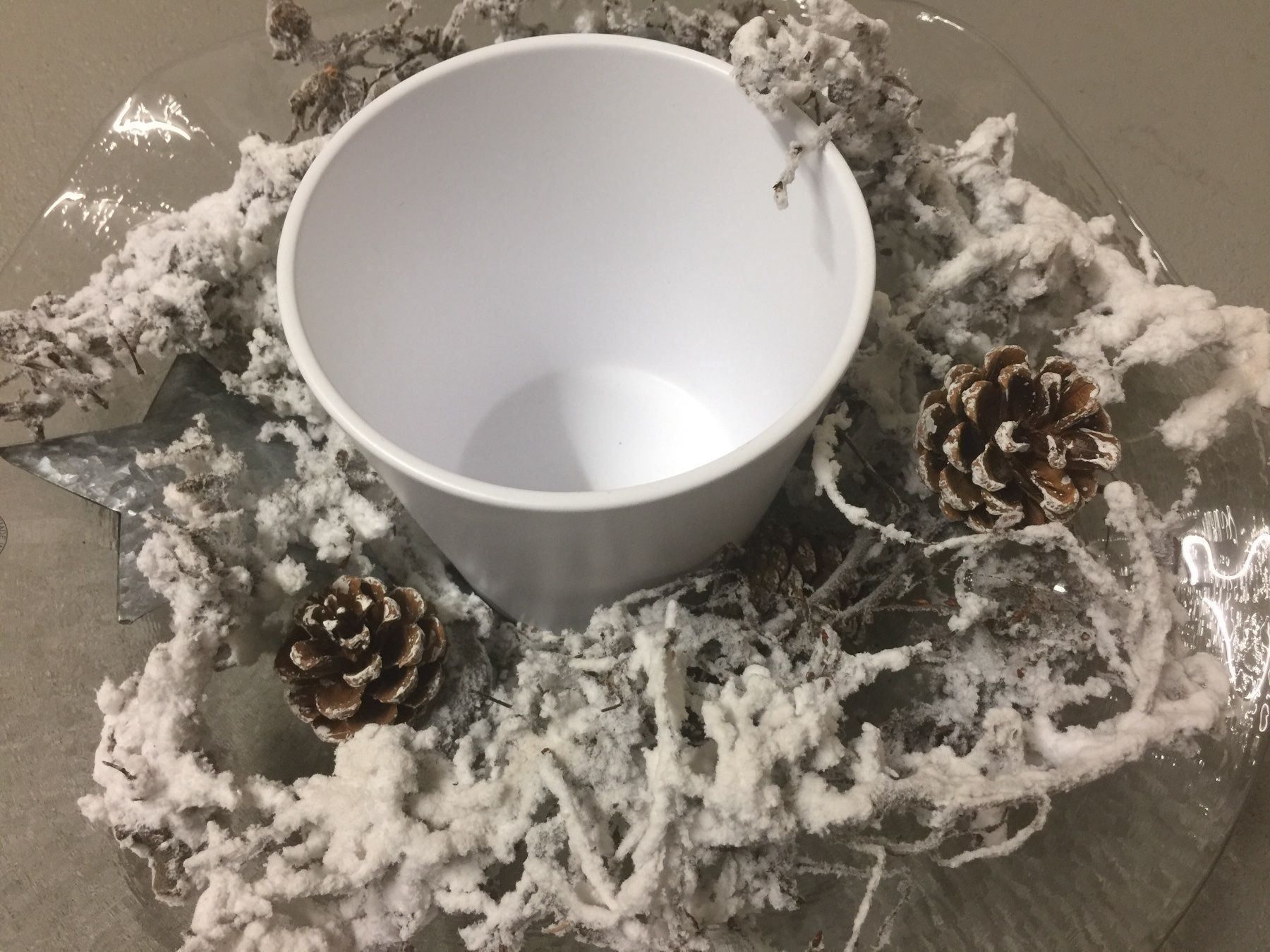 Glasi Hergiswil Alle Dekorationen: Weihnachtlich winterliche Glasschale – Gebraucht aus Zürich von Cdefinitiv 7