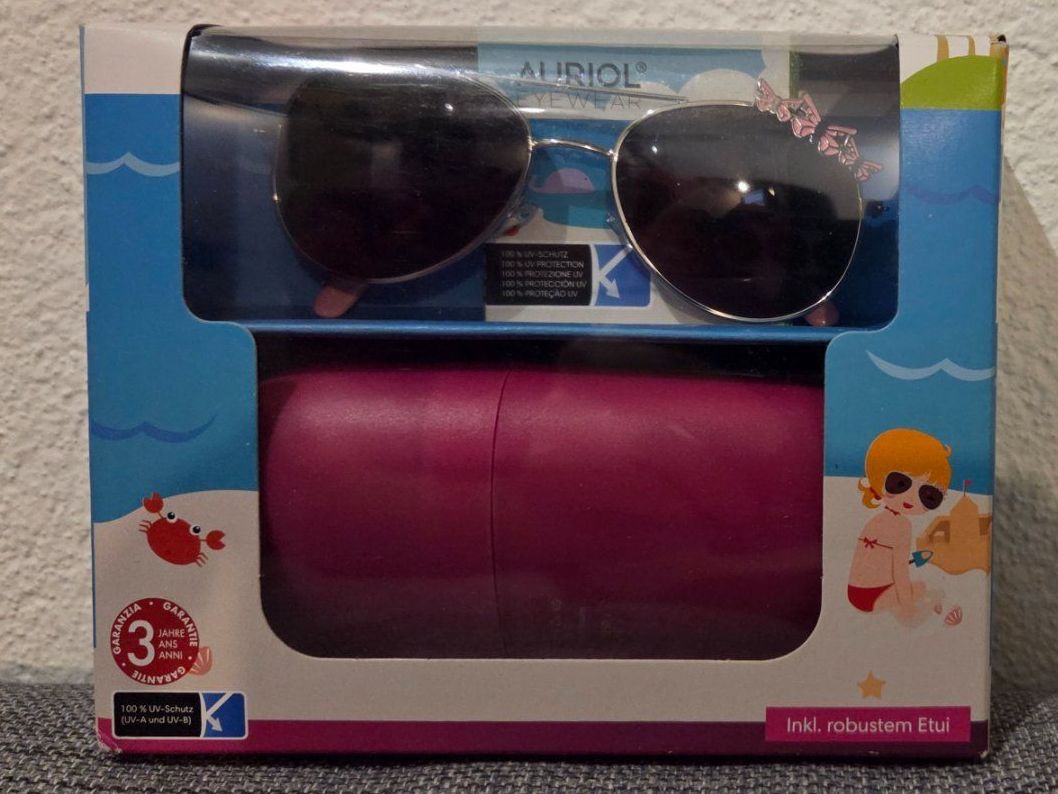 Occhiali & Lenti: AURIOL Kinder Sonnenbrille inkl. robustem Etui – Nuovo e nell'imballaggio originale da Thun venduto da el_gnom 4
