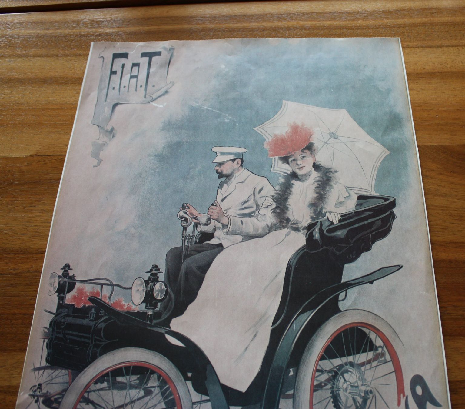 Foto & Immagini: FIAT Plakat – Usato da Spiez venduto da Trollius09 2