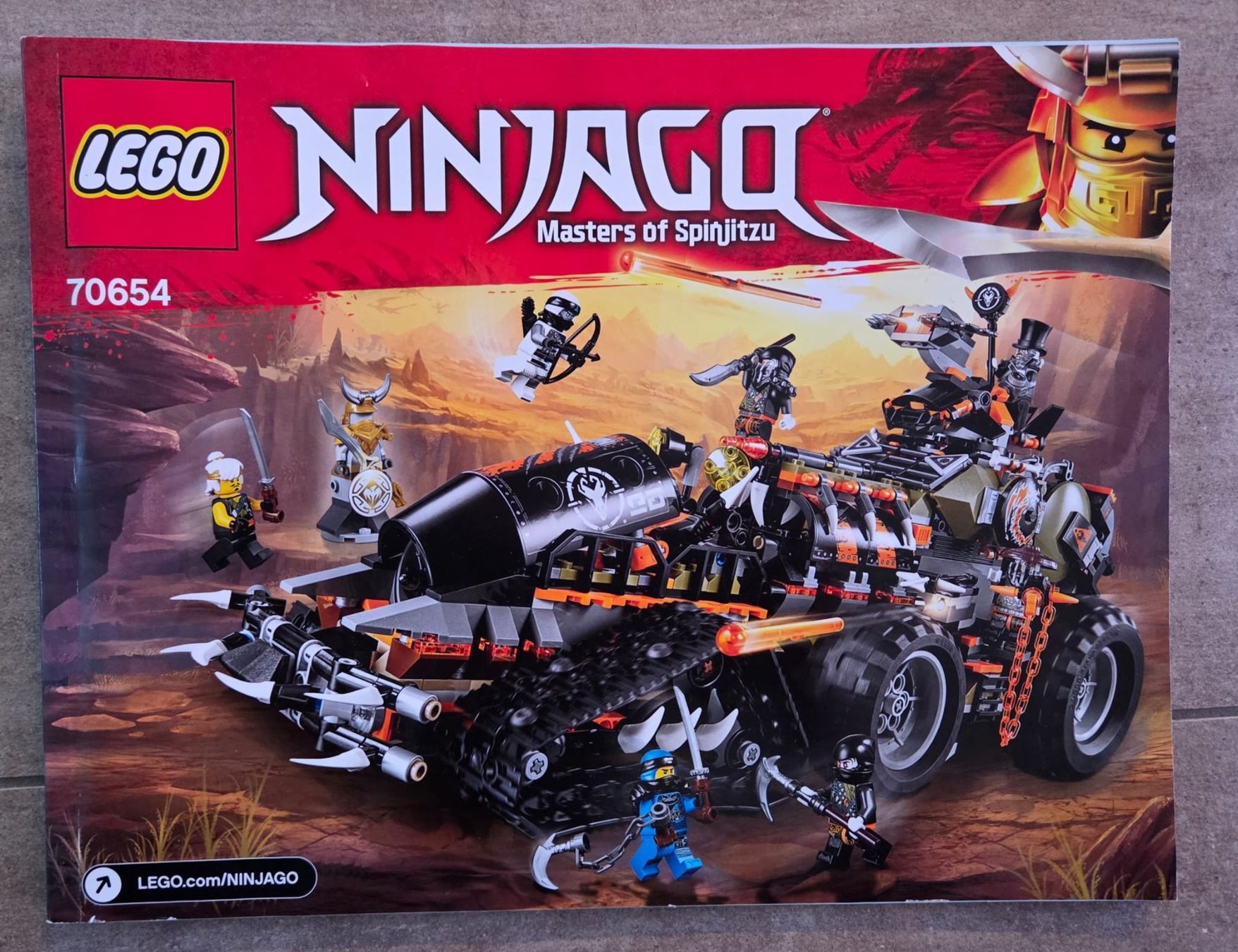 Lego Giocattoli: Lego Ninjago "Drachenfänger" – Usato da Steinen venduto da bra_9w8w