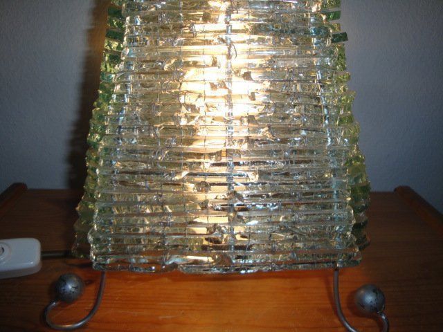 Lampade: Tischleuchte aus Glas – Usato da Zürich venduto da Paykan 8
