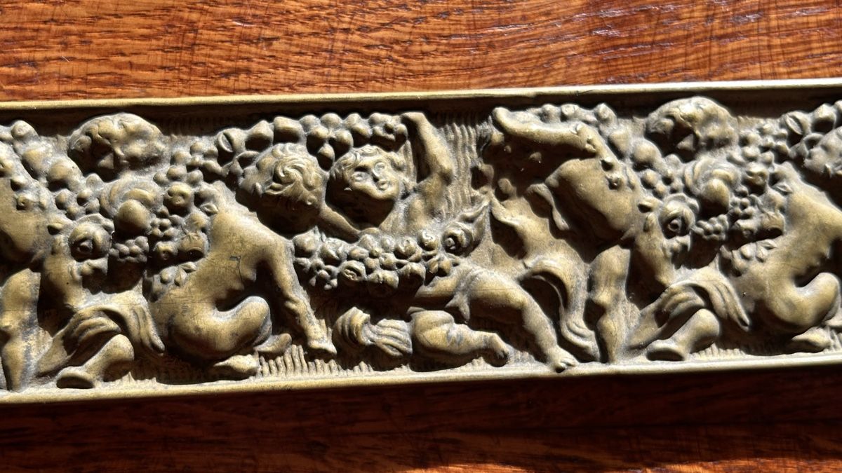Ferramenta: antiker Beschlag aus Bronzeblech – Usato da Riedholz venduto da Frettchen63 3