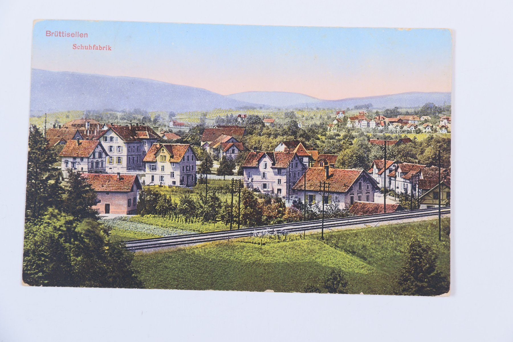 Ansichtskarten: Brüttisellen - Schuhfabrik – Gebraucht aus Hettlingen von Scholi99