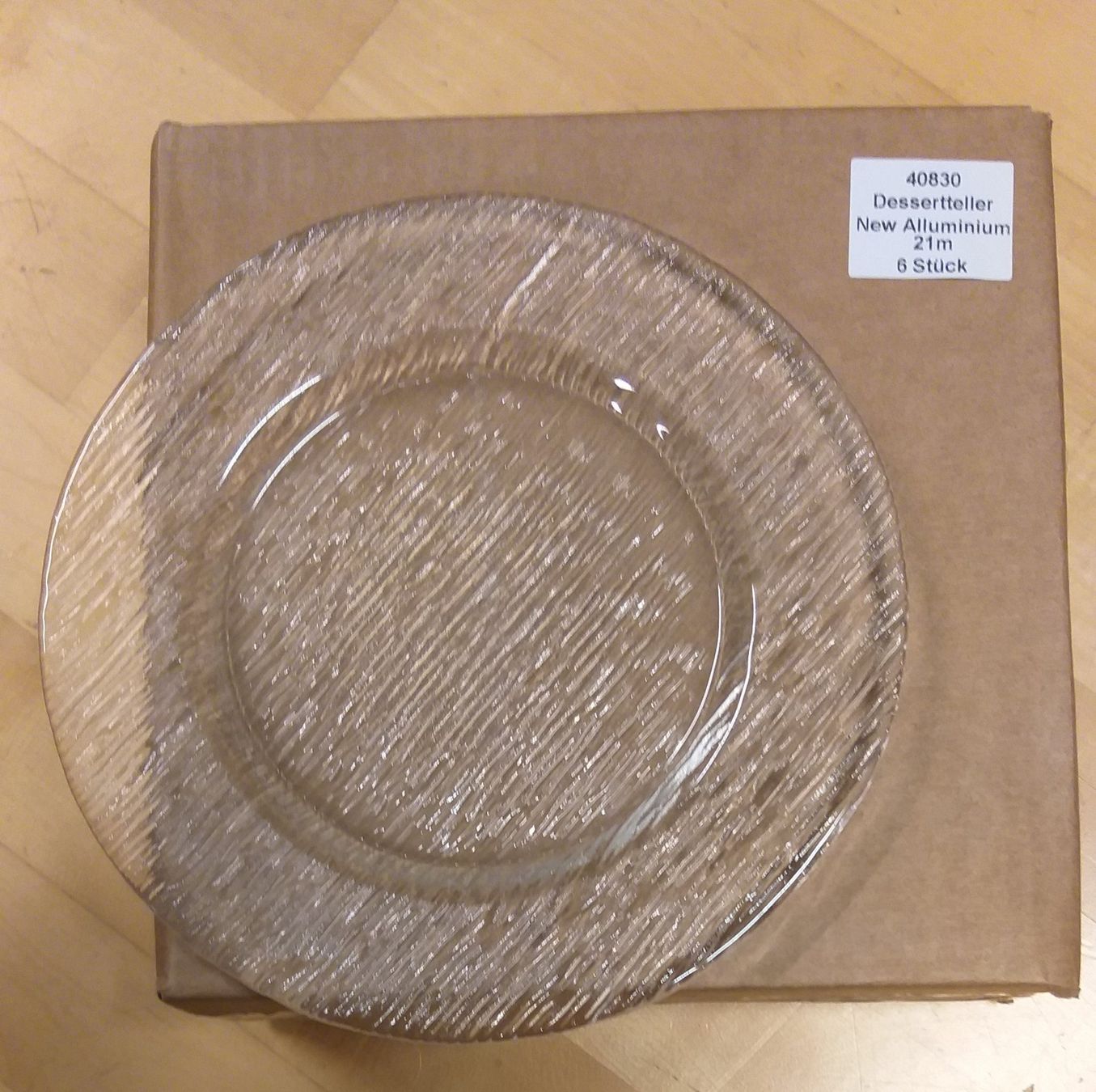 Teller: Salatteller Glas – Gebraucht aus Boltigen von tho_vhj6 4