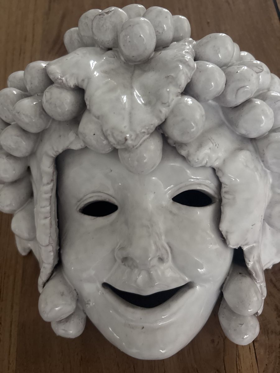 Maschere: Keramikmaske – Usato da Kriens venduto da Wundertuete17 1