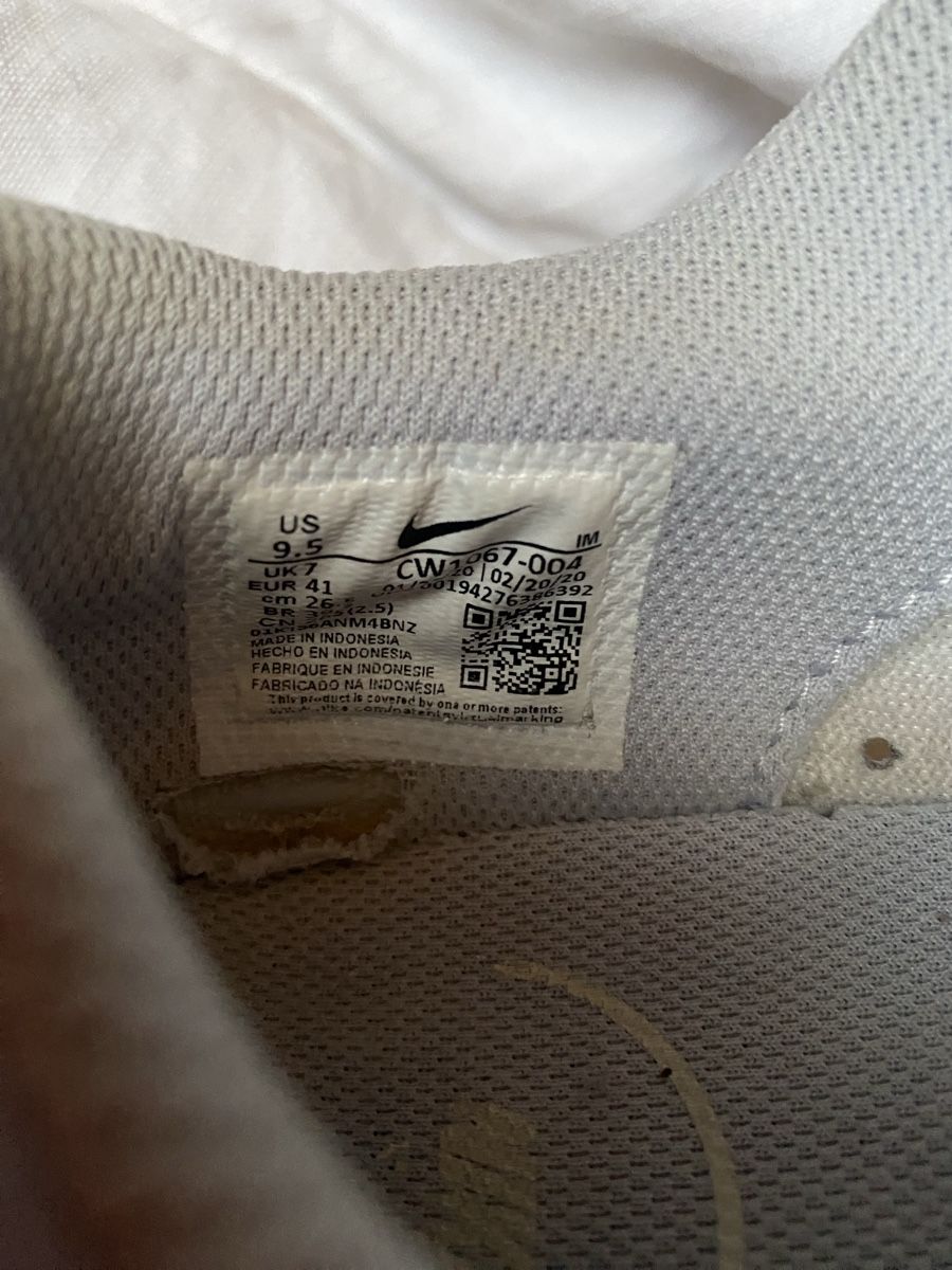 Nike Herrenschuhe: Baskets Nike bleu clair cuir 41 – Gebraucht aus Geneve von Monthoux13 4