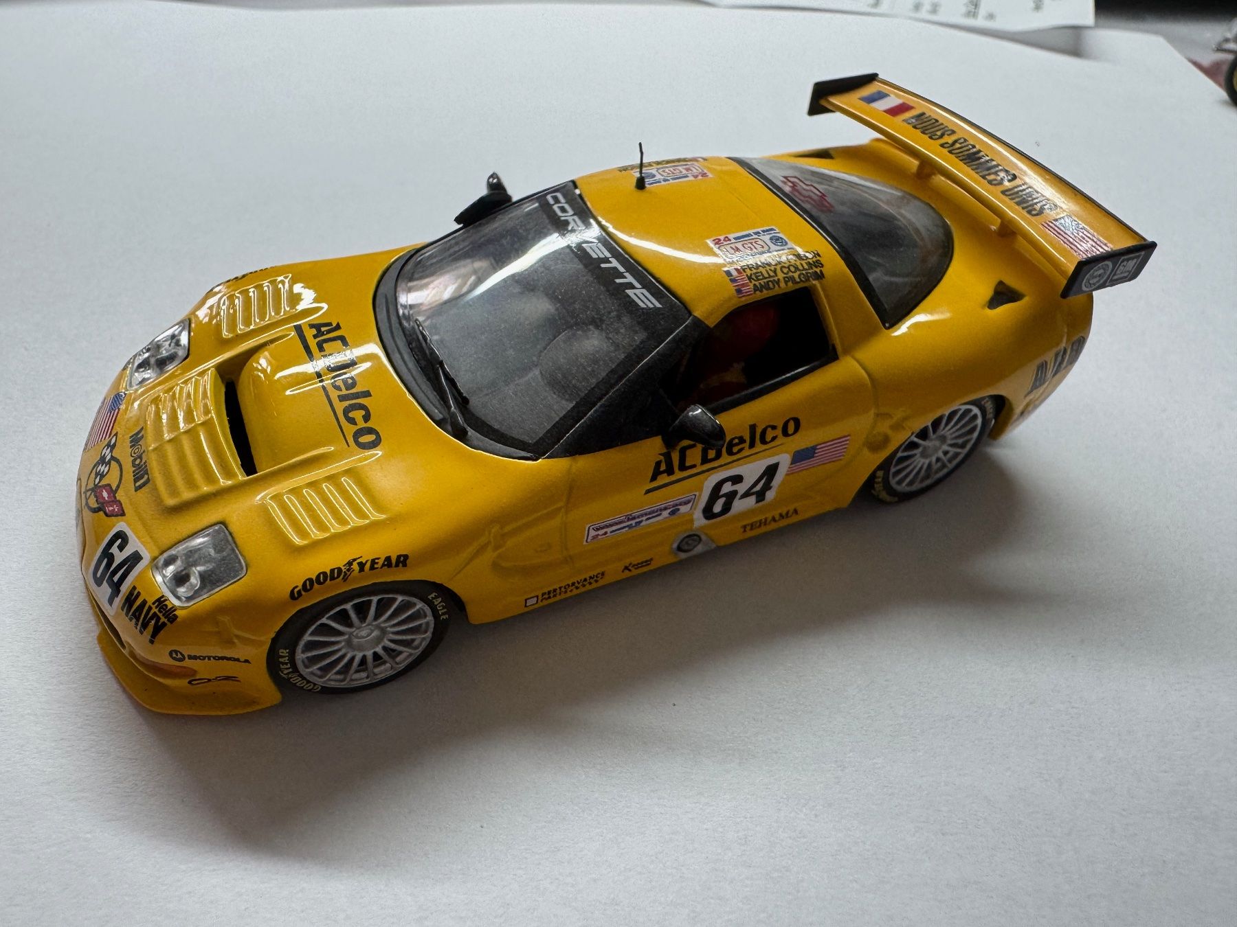 Modellini d'auto: Chevrolet Corvette C5R – Usato da Court venduto da Cedos