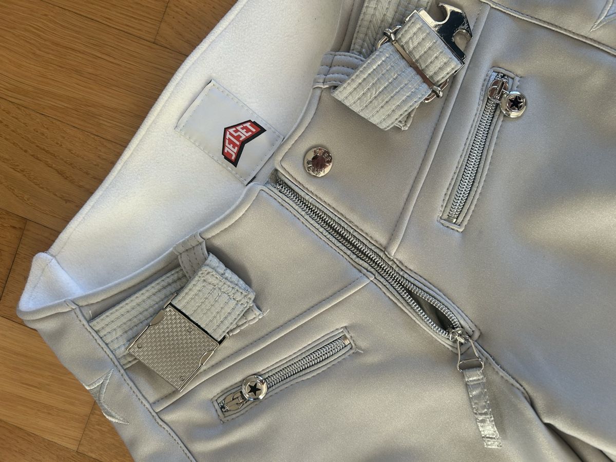 Jet Set Pantaloni: Jetset Skihose silber  – Usato da Zürich venduto da nin11111 2