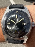 Rare 1963 Genève AQUASTAR 63 Vintage Diver Watch Cal. 1701
