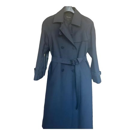 Massimo Dutti blue Trenchcoat – Gr. S