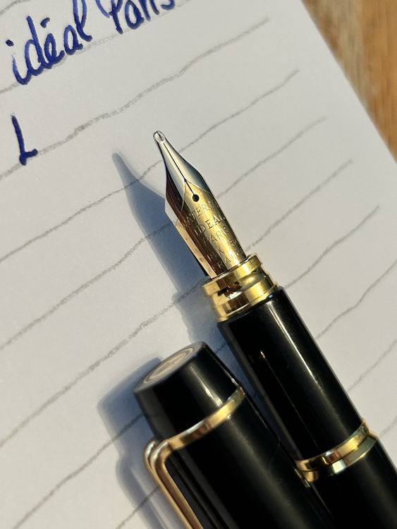 Stylo Plume Waterman Idéal - Or 18 Carats (750) - Paris Made In France - Coffret - Occasion - Collection