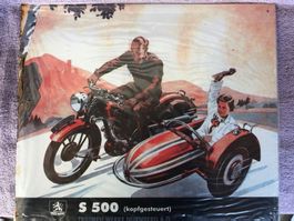 Triumph zweirad seitenwagen gespann