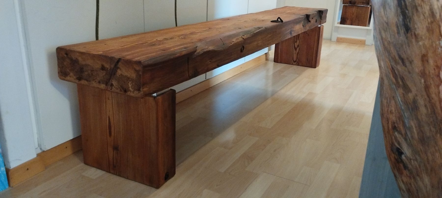 Panchine: Sitzbank Altholz rustikal Bank Holz – Nuovo e nell'imballaggio originale da Jonschwil venduto da BrunnerHandwerk 1