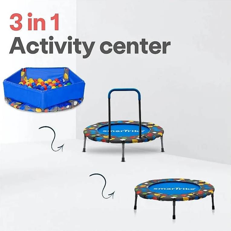 Trampoline: Trampolin Kids inkl Ballbad – Gebraucht aus Kaltbrunn von Force17 1