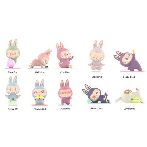 Pop Mart Statuette: Labubu THE MONSTERS - Lazy Yoga – Nuovo e nell'imballaggio originale da Bülach venduto da MookzMajestics 1