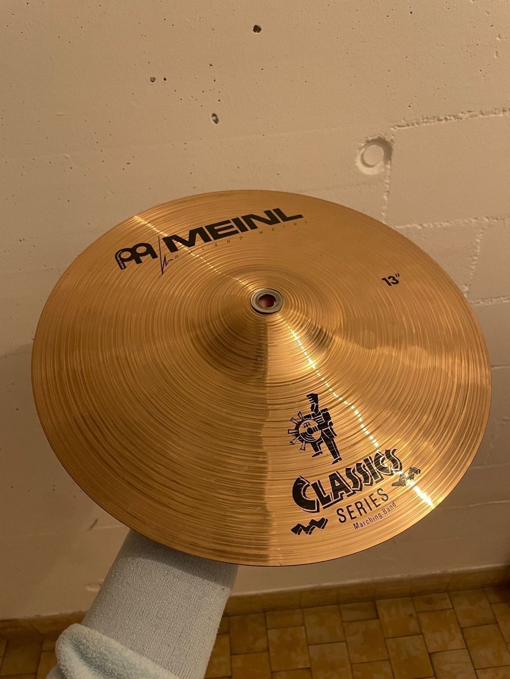 Meinl Strumenti musicali: 13" Cymbal – Usato da Fislisbach venduto da Basil_ 1