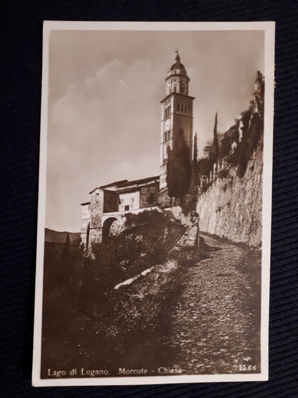 Cartoline postali: MORCOTE 1925 – Usato da Ponto Valentino venduto da giorgia06