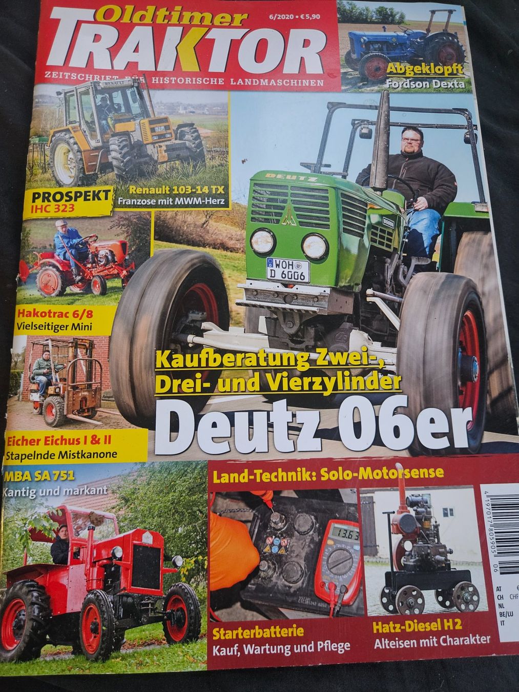 Deutz Trattori: Oldtimer Traktor 6/20 Deutz 6006 Renault 103 Eicher Hako xx – Usato da Flawil venduto da sr1_f6st