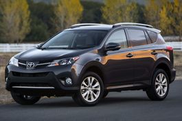 Toyota RAV4 Dachreling-Satz schwarz (Jg. 2013-2016).