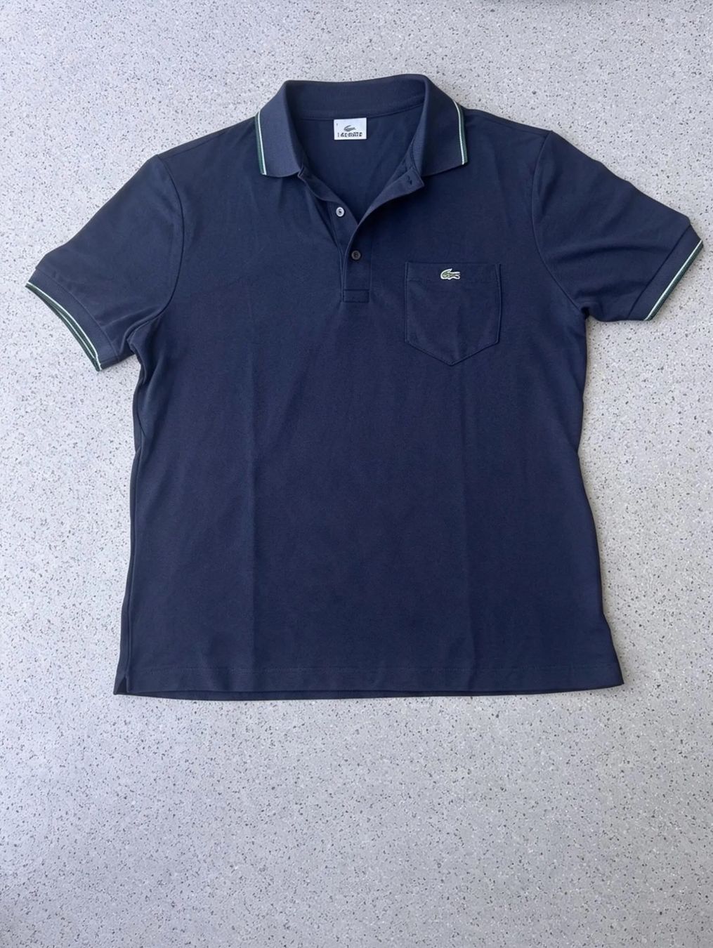 Lacoste Magliette Polo: Lacoste Polohemd dunkelblau – Usato da Bern venduto da 44RewornHunter
