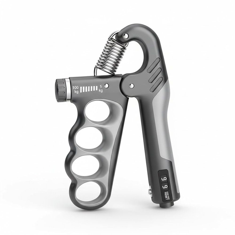 Hometrainer: Handtrainer Griffkraft Fitness Training mit Zähler Handgriff – Neu (gemäss Beschreibung) aus Chiasso von online.shop