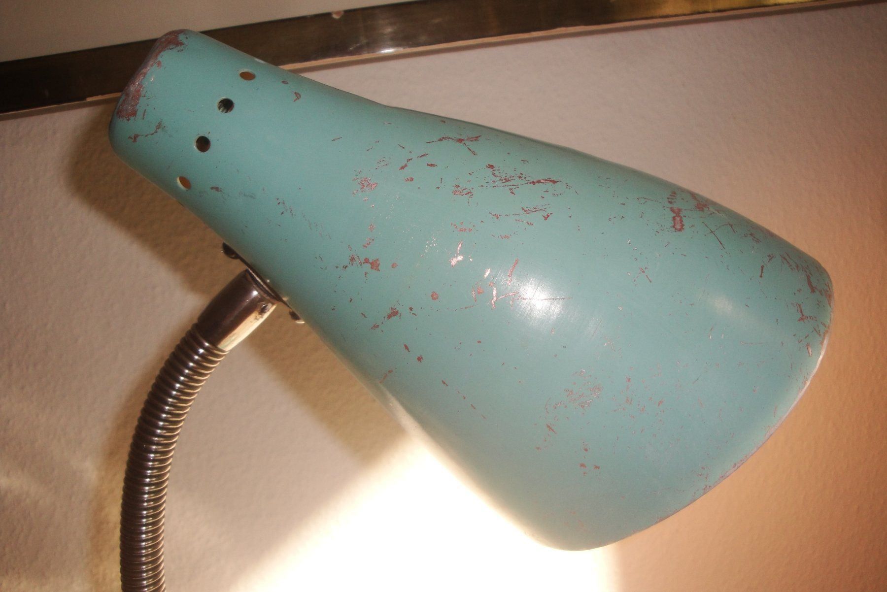Lampade: Tischleuchte aus Metall – Usato da Zürich venduto da Paykan 5