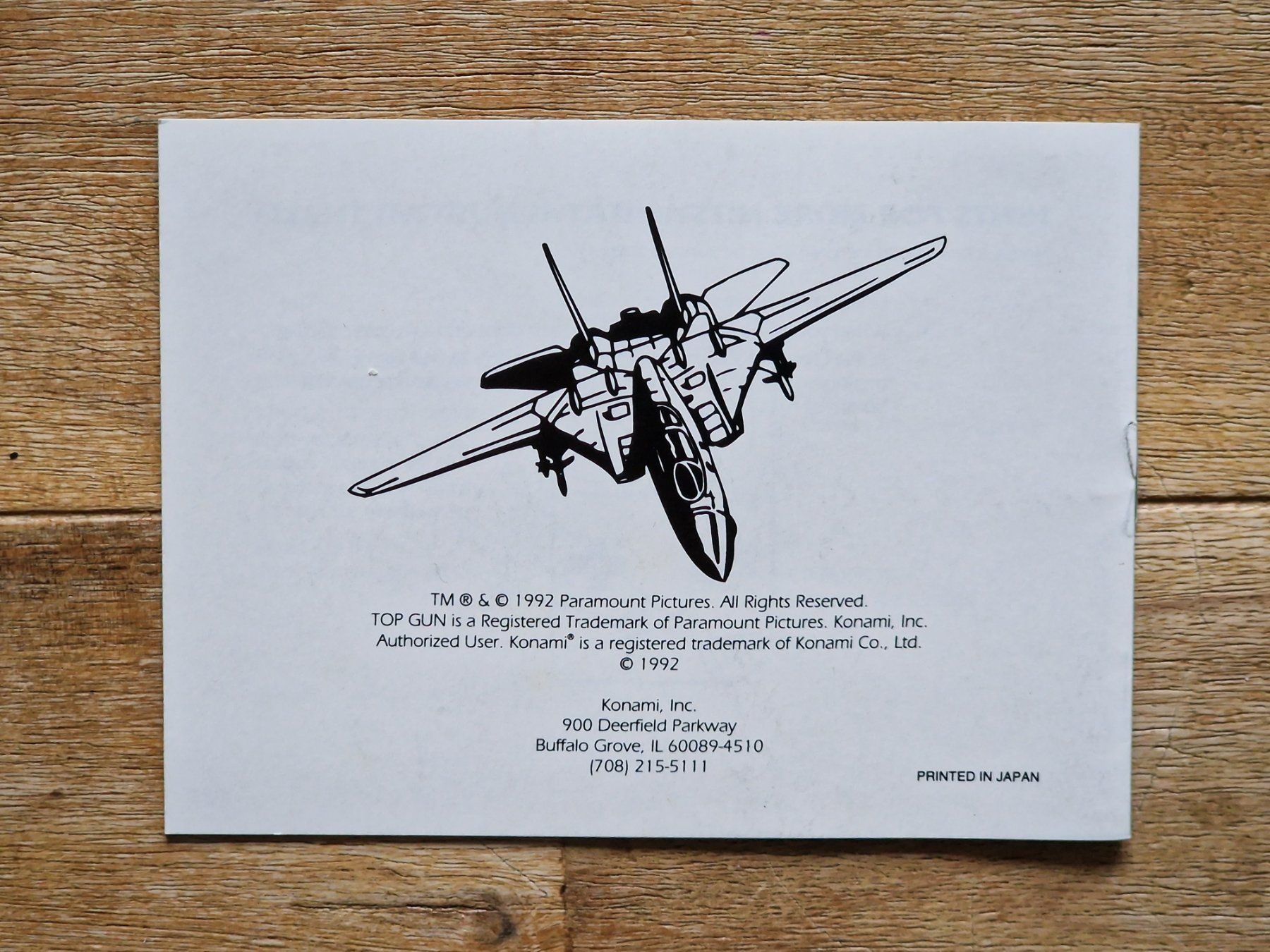 Nintendo Documents: Top Gun Gameboy Spielanleitung – D'occasion à Güttingen par Odhin 1