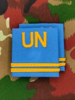 UN Schulterpatten Ord. 1995 Oberleutnant, Set