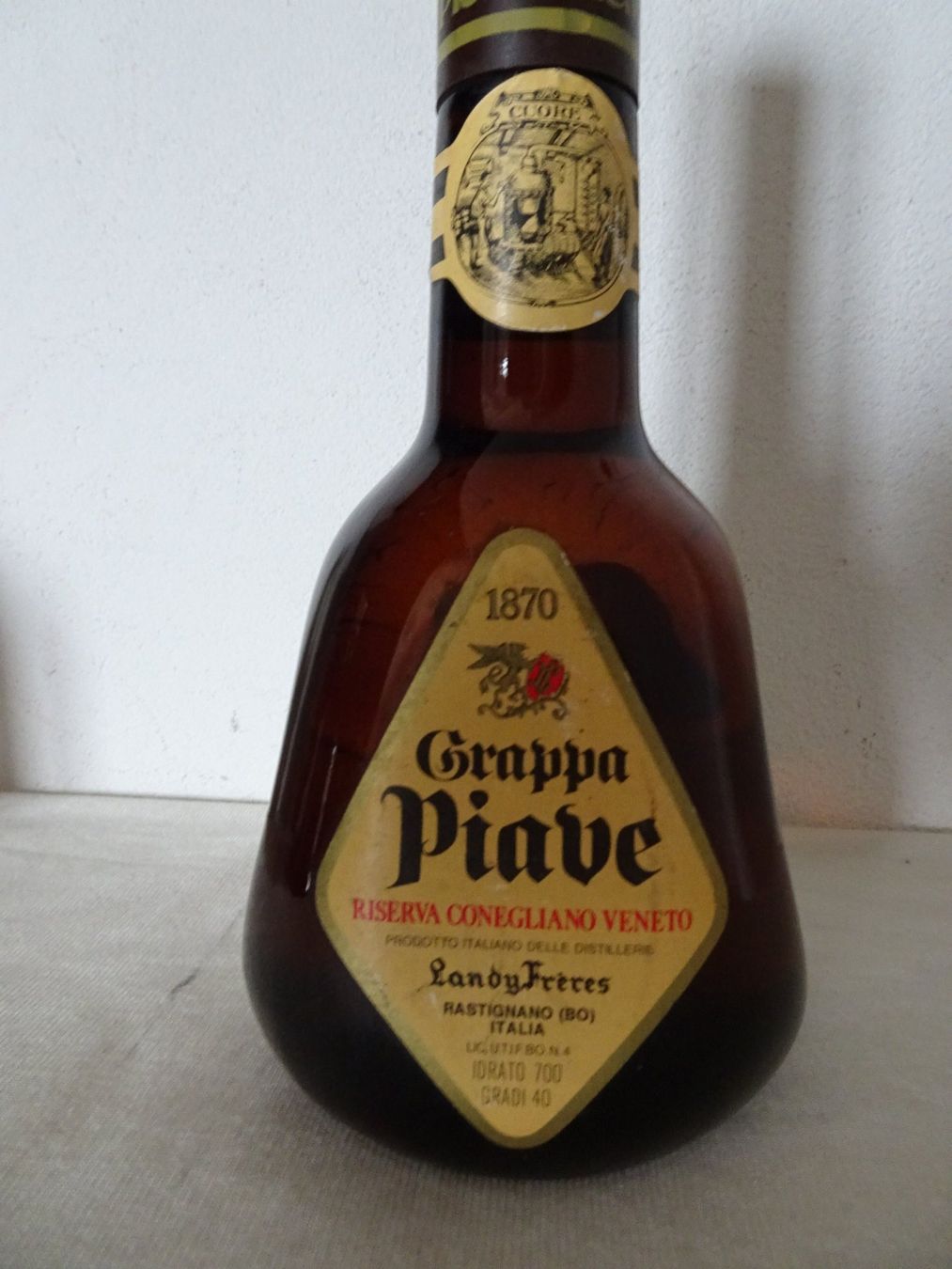 Bevande alcoliche: Grappa Piave Riserva Conegliano Landy Frères  70 cl – Usato da Siebnen venduto da niki61 1