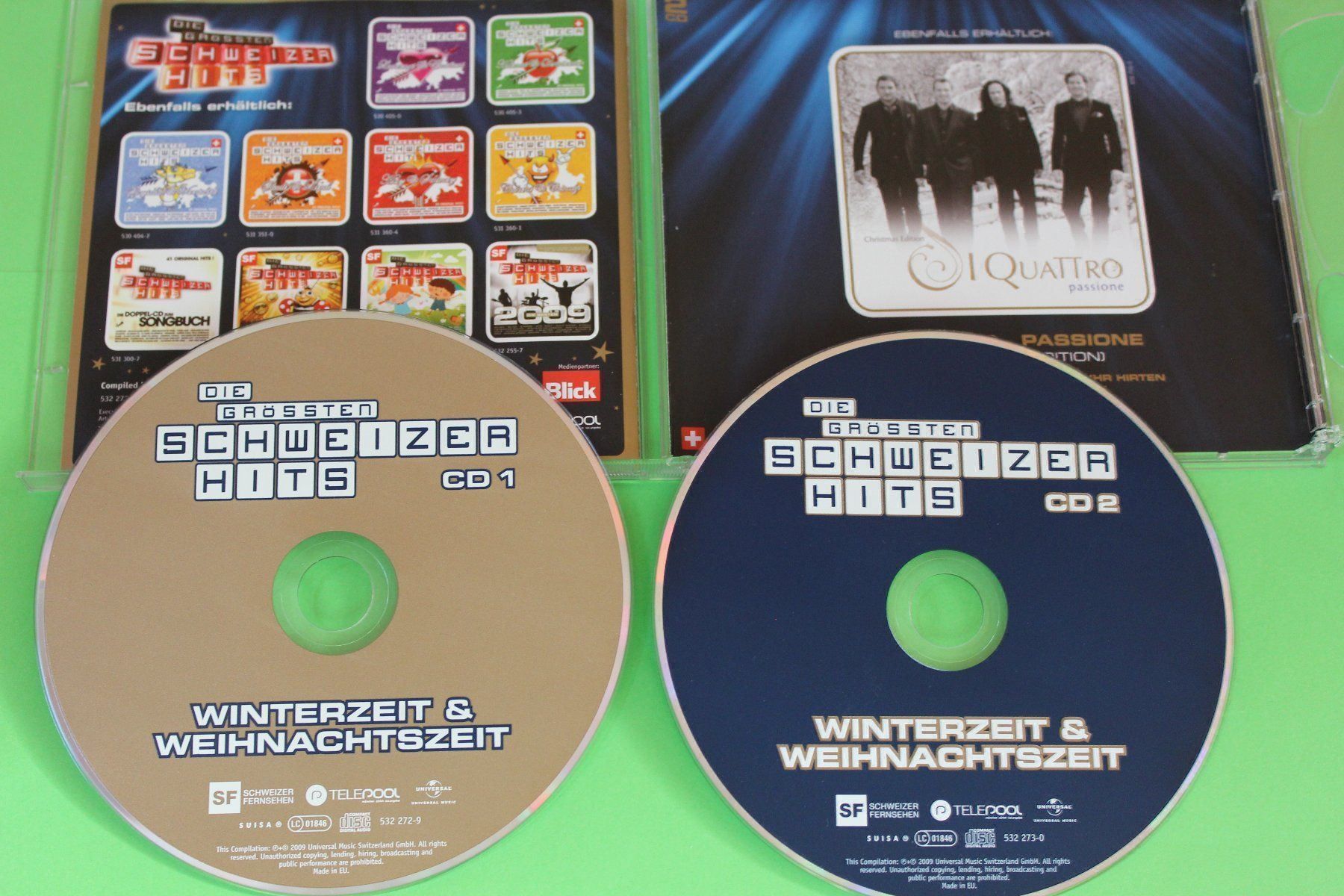 CD: Die grössten Schweizer Hits: Winterzeit & Weihnachtszeit 2CD – Usato da Tübach venduto da JamesStone 3